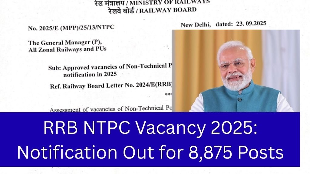 RRB NTPC Vacancy 2025